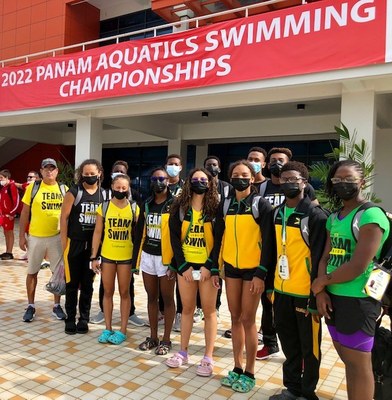 2022 PanAm Aquatics Age Group Championships A Success for Team Jamaica