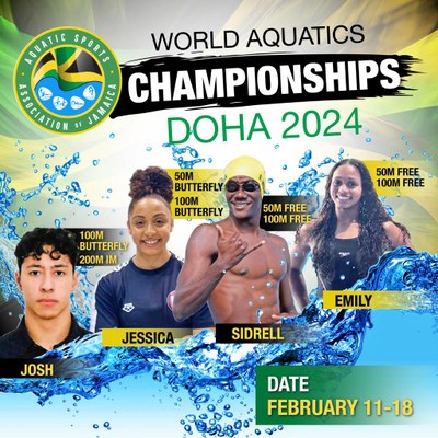 Meet Swim Team Jamaica for Doha 2024